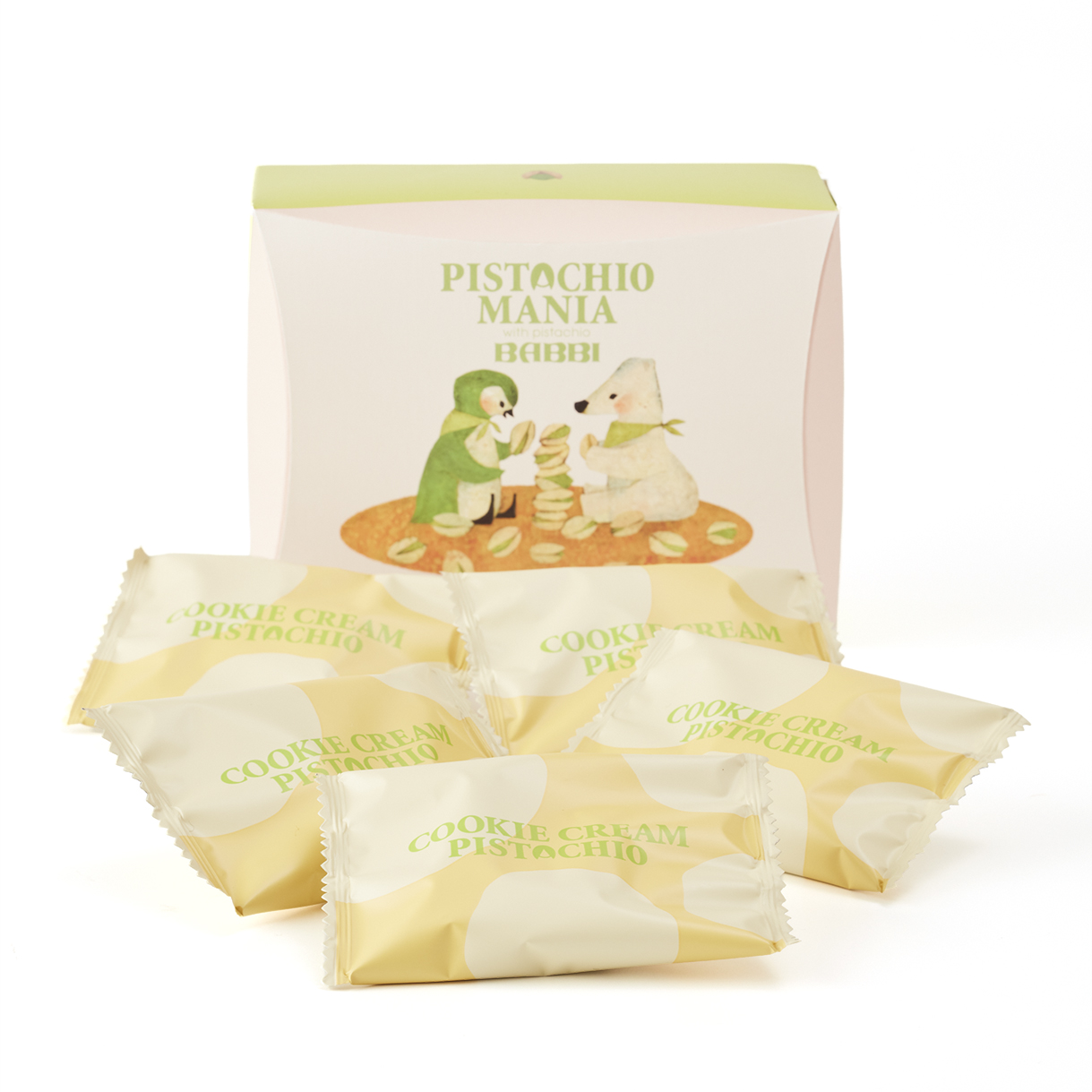 ピスタチオ様 クッキークリームピスタチオ 5個入り｜PISTACHIOMANIA