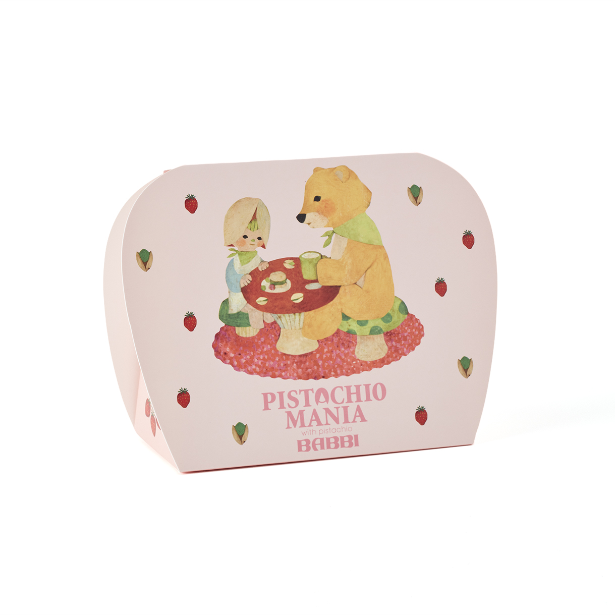 ストロベリーピスタチオ&クランチ 10個入り｜PISTACHIOMANIA